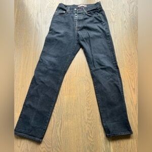 Vintage Liberto Straight Leg Jeans size 32x36 made in Italy western